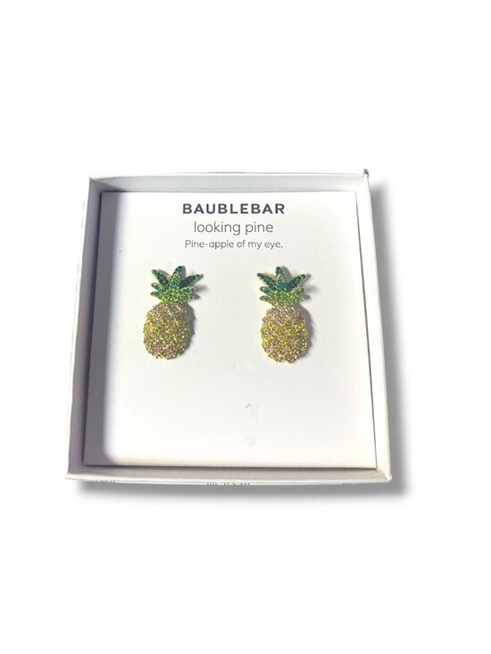 BaubleBar Jewelry - NWOT - BaubleBar Pineapple Earrings